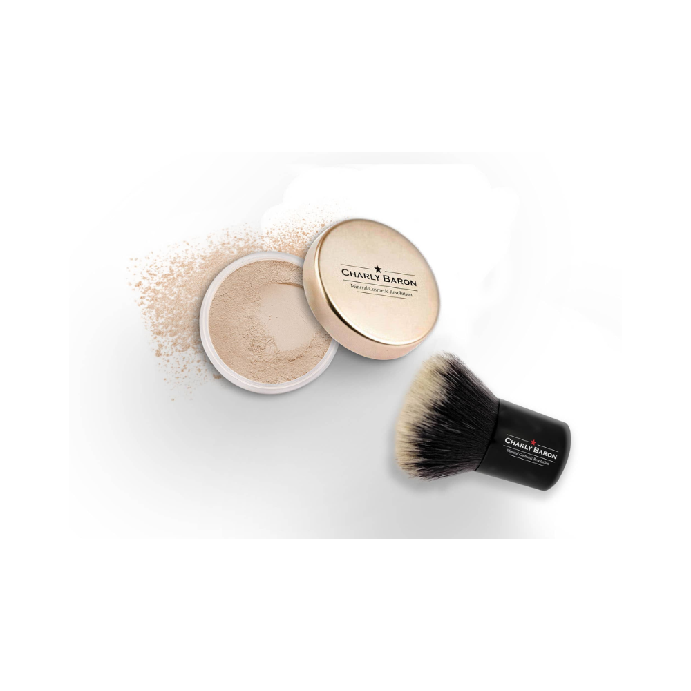 Charly Baron High-Performance Premium Kabuki Brush | vegan & sustainable Kabuki Charly Baron