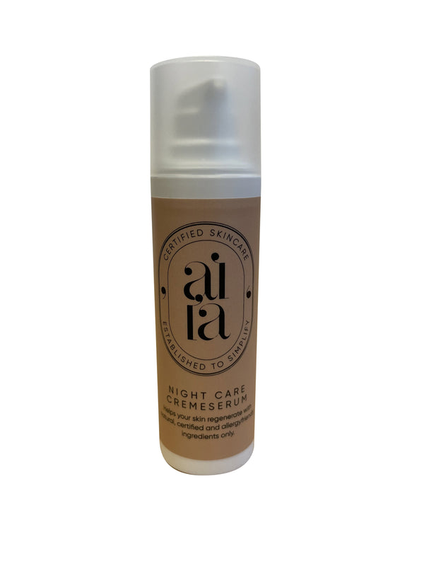 AiiA Care Night Care Cremeserum Ansigtspleje AiiA Care