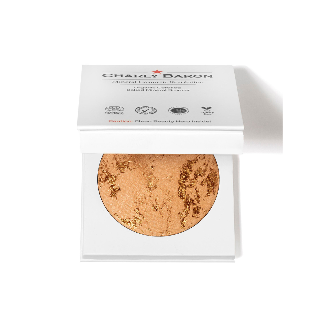 Charly Baron Baked Bio Organic Mineral Bronzer  Charly Baron