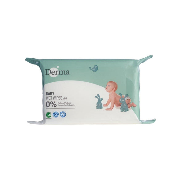 Derma ECO BABY Vådservietter (64 stk) Børn & Babyer Derma