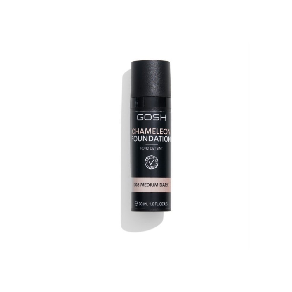 GOSH Chameleon Foundation - 006 Medium Dark Makeup Gosh Copenhagen