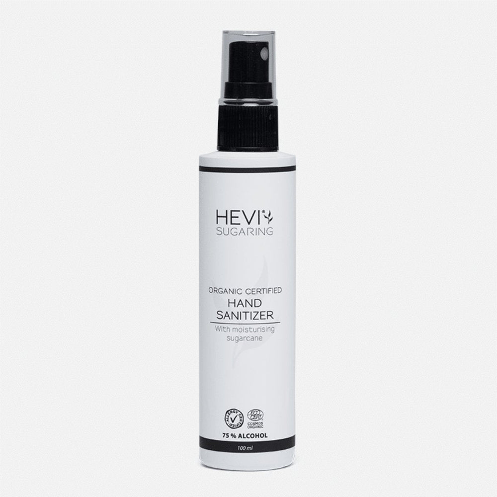 HEVI Sugaring Håndsprit 75 % m. sugarcane - 100 ml håndsprit hevi sugaring