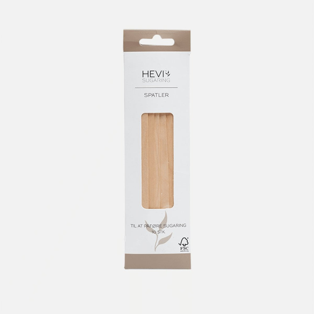 HEVI Sugaring Spatelsæt - 10 stk hårfjerning hevi sugaring