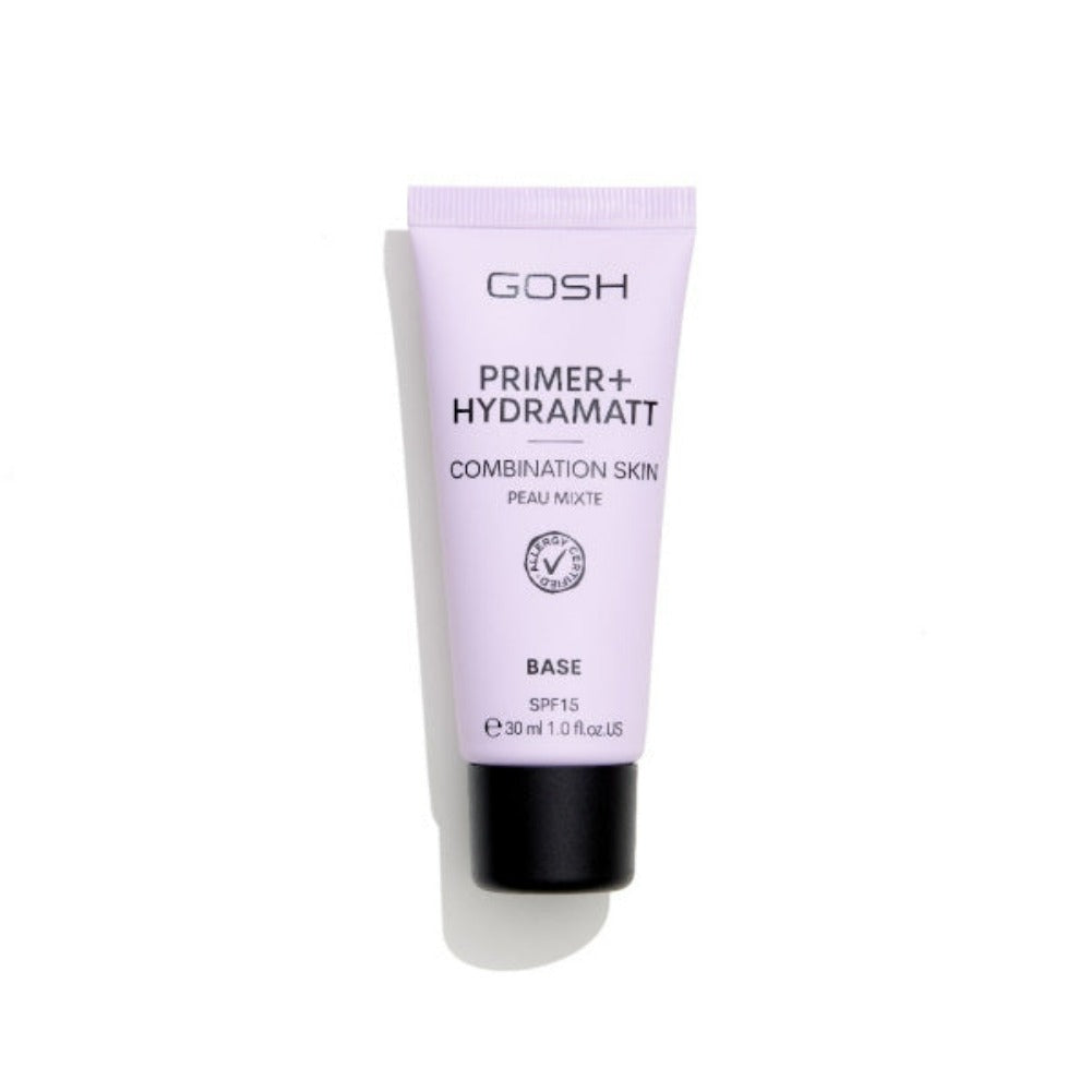 GOSH Primer+ Hydramatt Base, Combination Skin Makeup Gosh Copenhagen