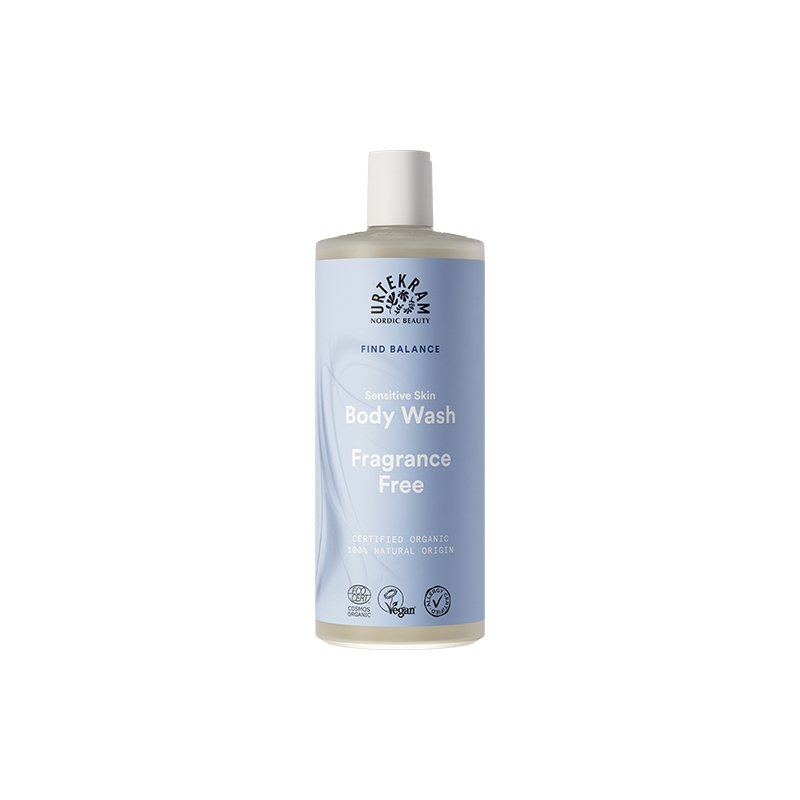 Urtekram Find Balance Fragrance Free Body Wash, 500 ml Kropspleje Urtekram