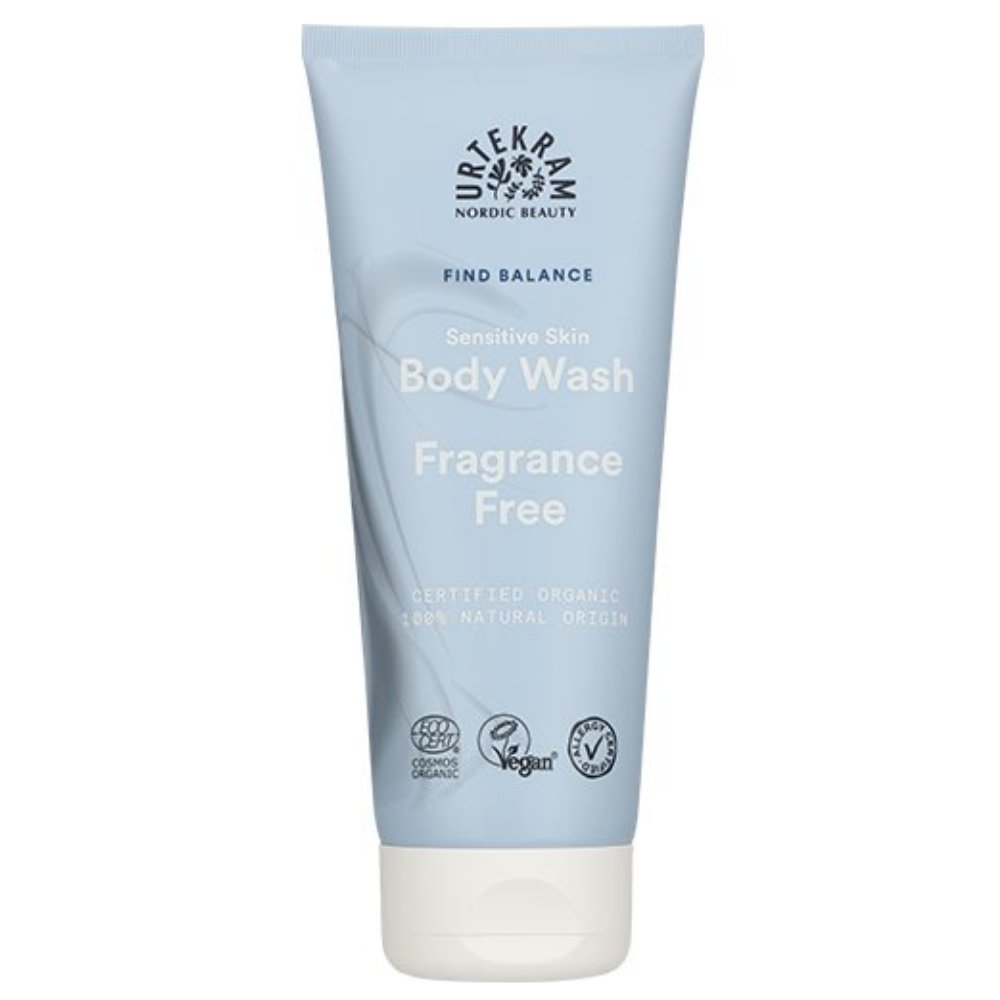 Urtekram Find Balance Fragrance Free Body Wash Kropspleje Urtekram