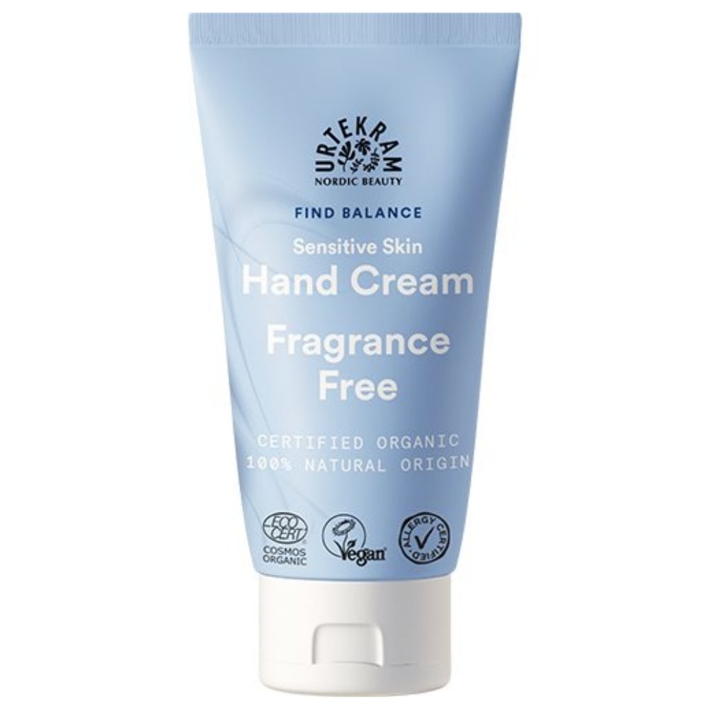 Urtekram Find Balance Fragrance Free Hand Cream Kropspleje Urtekram