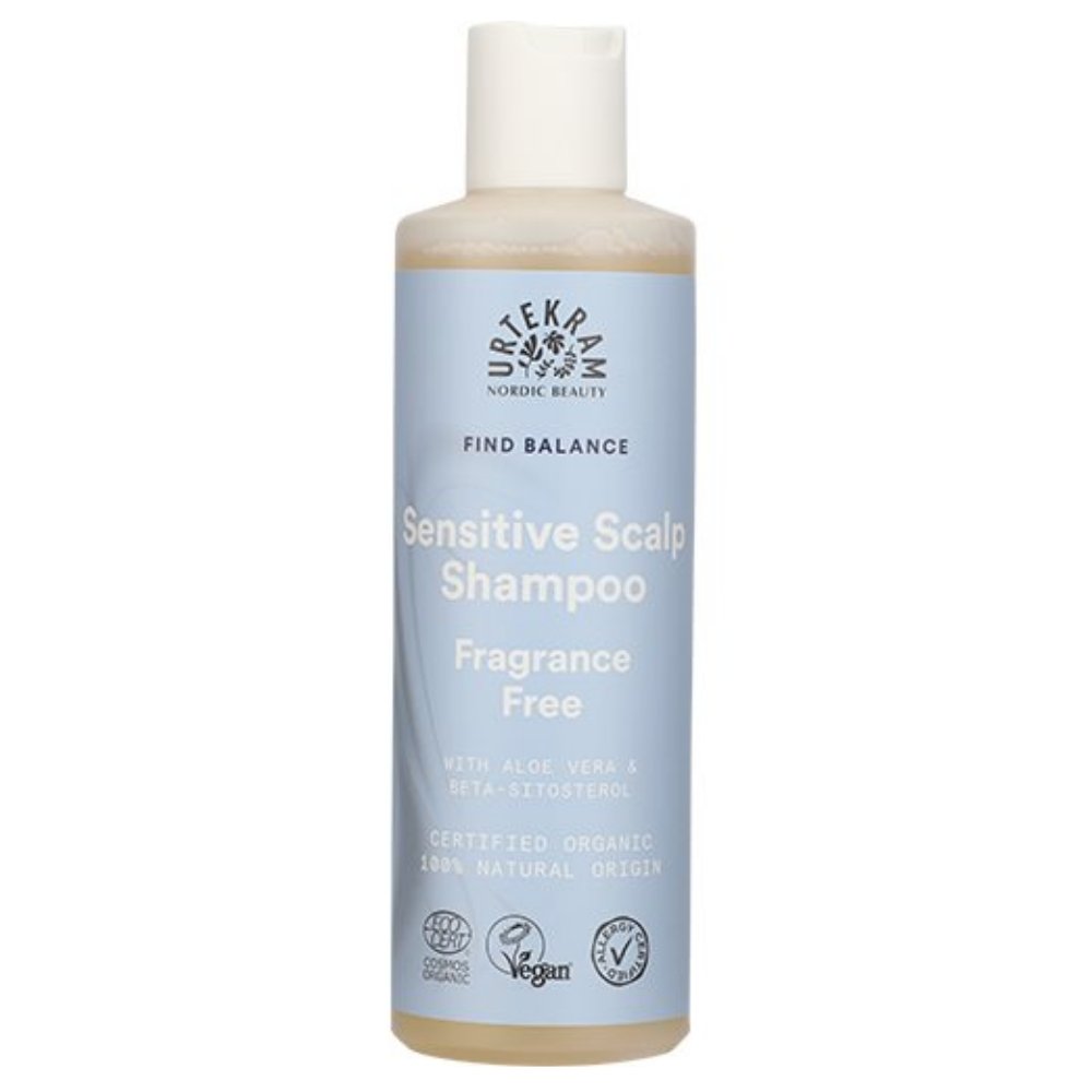 Urtekram Find Balance Fragrance Free Shampoo, 250 ml. Hårpleje Urtekram