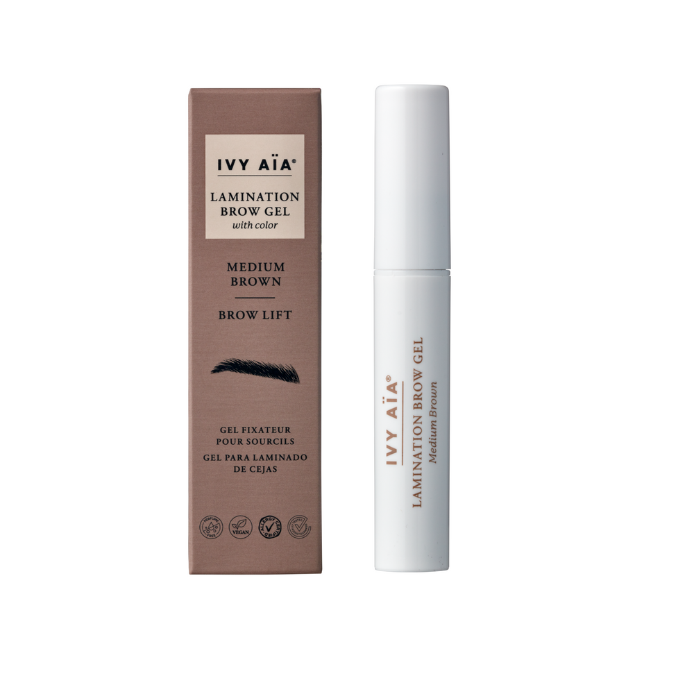 Ivy Aïa Lamination Brow Gel - Medium Brown