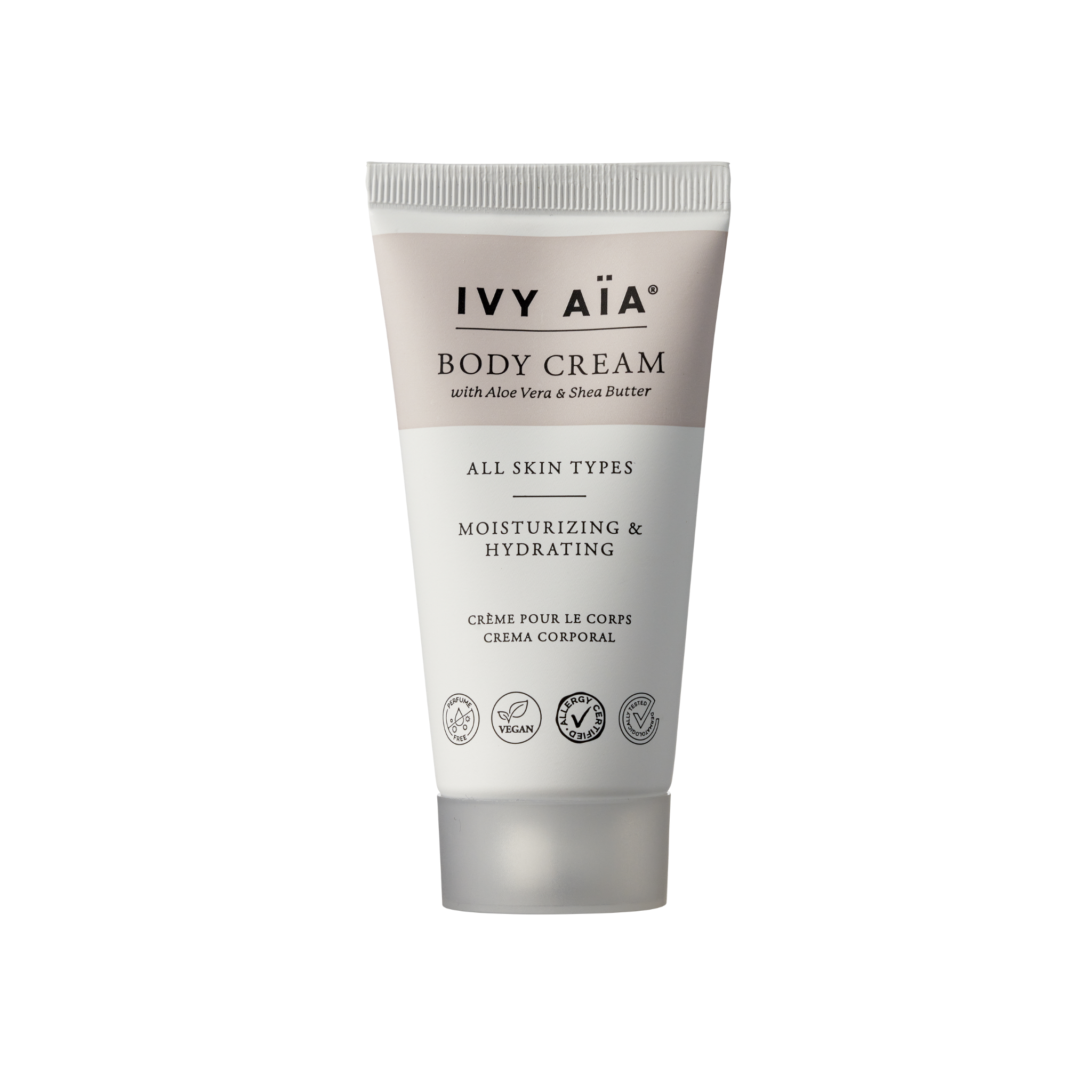 Ivy Aïa Hydrating Body Cream, matkakoko 30 ml.