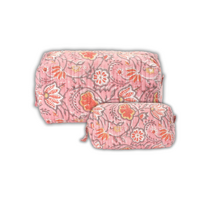 Du tilføjede <b><u>Jaya Cosmetic Purse + Large Cosmetic Bag Coral with Flower</u></b> til din kurv.