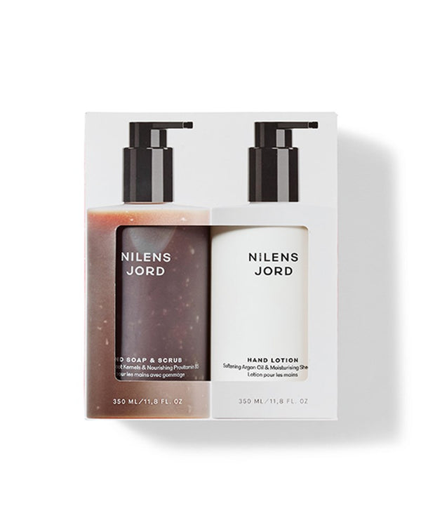 Nilens Jord - Hand Scrub & Hand Lotion - Lahjapakkaus