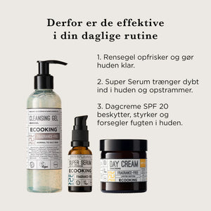 Ecooking Simpel og effektiv ansigtsrutine