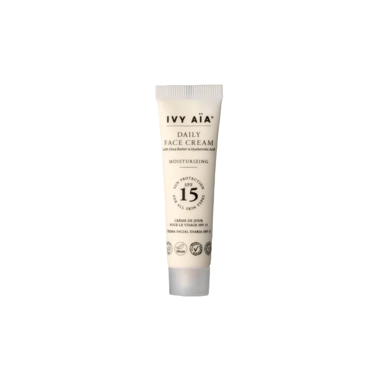 Ivy Aïa Daily Face cream SPF15, Travel