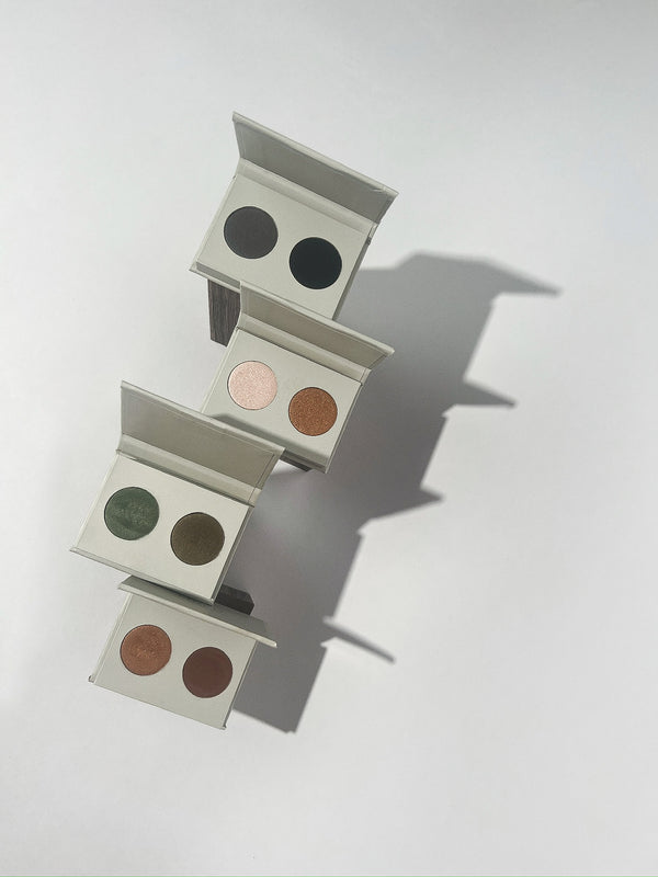 Miild Natural Mineral Eyeshadow Duo - Green Moss