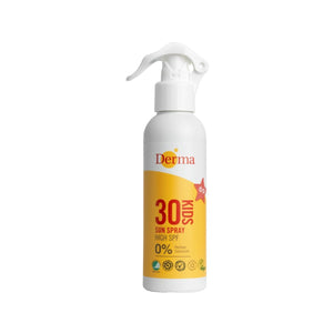 Du tilføjede <b><u>Derma Sun Spray Kids korkea SPF 30, 200 ml</u></b> til din kurv.
