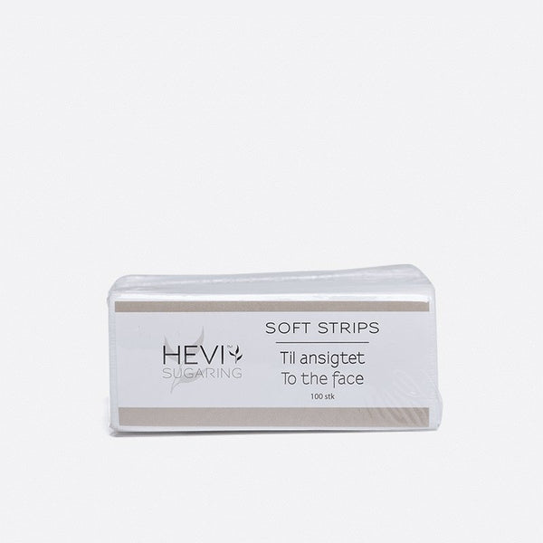 HEVI Sugaring Strips til ansigtet – 100 stk. hårfjerning hevi sugaring   